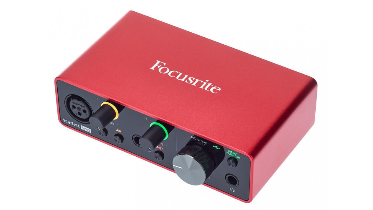 Звуковая карта focusrite solo