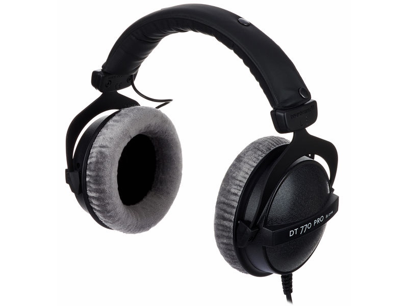 The beyerdynamic DT 770 PRO 80 Ohm have established themselves as a firm favourite amongst music producers, sound engineers and broadcasters