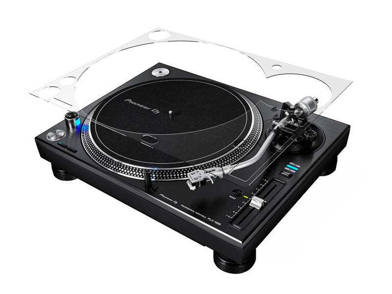 DJ Skin Pioneer DJ PLX-1000 protege o teu equipamento. Material super leve e ultra resistente para utilizar em funcionamento.