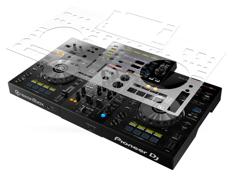DJ Skin Pioneer DJ XDJ-RR protege o teu equipamento. Material super leve e ultra resistente para utilizar em funcionamento.