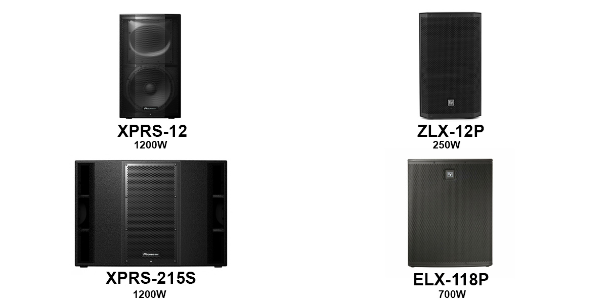 Alugueres Speakers Subwoofers Store4DJ