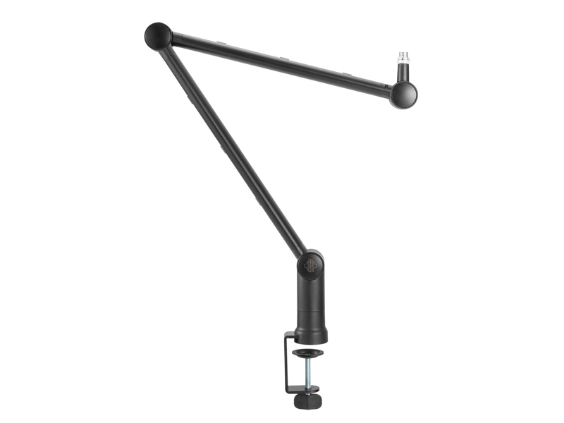 Sontronics Elevate is a multi-positional desktop microphone stand ideal for any workspace podcasting, voiceover, gaming or home working