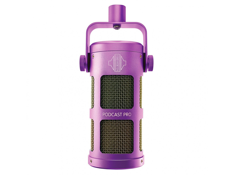 Sontronics Podcast Pro Purple is a professional dynamic microphone, hand-built in the UK, specifically developed to give incredible results