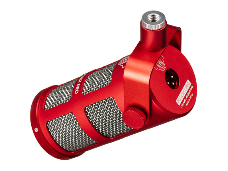 Sontronics Podcast Pro Red is a professional dynamic microphone, hand-built in the UK, specifically developed to give incredible results