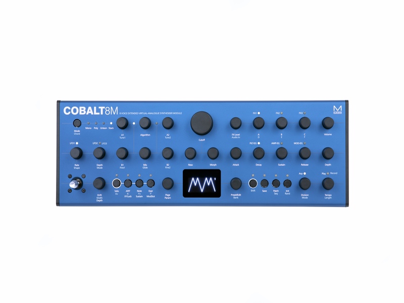 MODAL COBALT8M voice extended virtual-analogue synthesiser Building on the tradition of warm and punchy analogue-style synth sounds