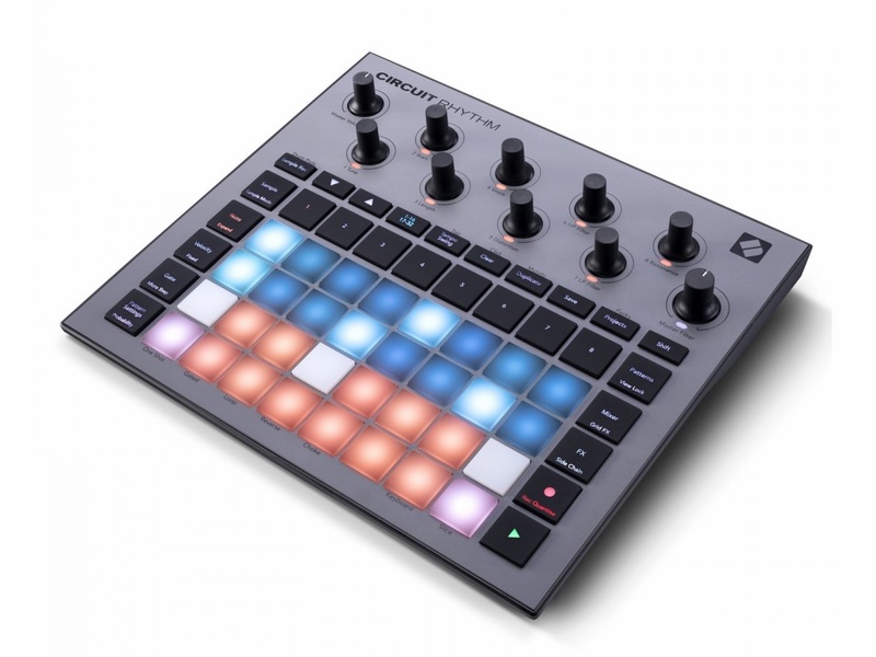 Novation Circuit Rhythm versatile sampler for making beats. Record samples directly to hardware, then slice, sculpt and resample your sounds