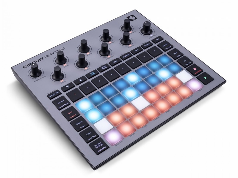 Novation Circuit Rhythm versatile sampler for making beats. Record samples directly to hardware, then slice, sculpt and resample your sounds