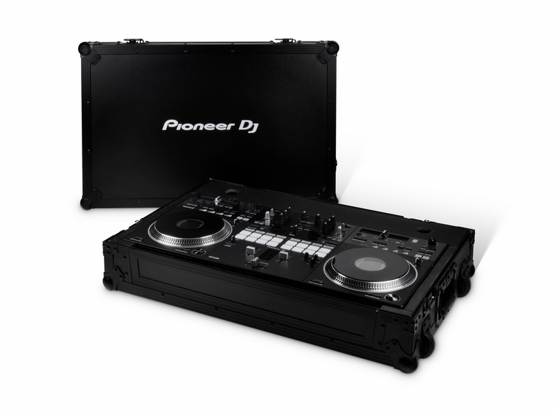 Pioneer DJ FLT-REV7 is the perfect size for the DDJ-REV7. with removable cable cover, allowing easy access to cables, and handles and wheels.