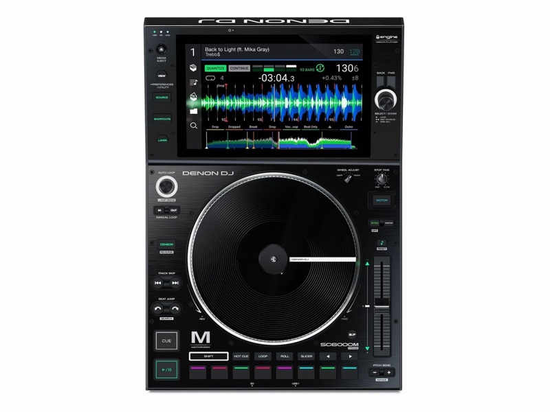 Denon DJ SC6000M PRIME professional DJ Media Player with 10.1" Touchscreen and WiFi Music Streaming Creativity Workflow and Performance