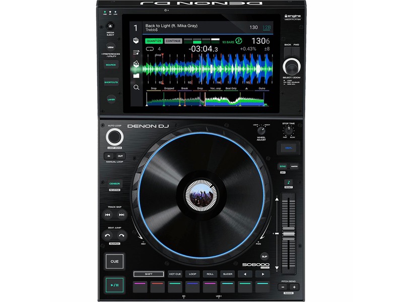 Denon DJ SC6000 PRIME professional DJ Media Player with 10.1" Touchscreen and WiFi Music Streaming Creativity Workflow and Performance