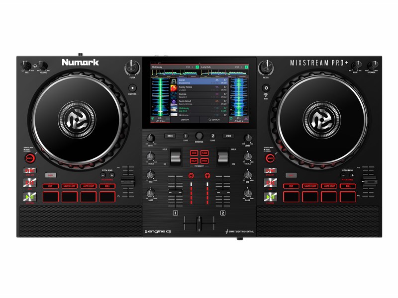 Numark Mixstream Pro+ operates on Engine DJ OS, the ever-evolving embedded software platform that powers forward-thinking DJ hardware