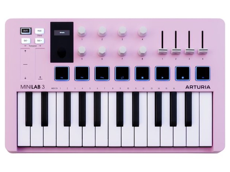 Arturia Minilab 3 Rose Quartz