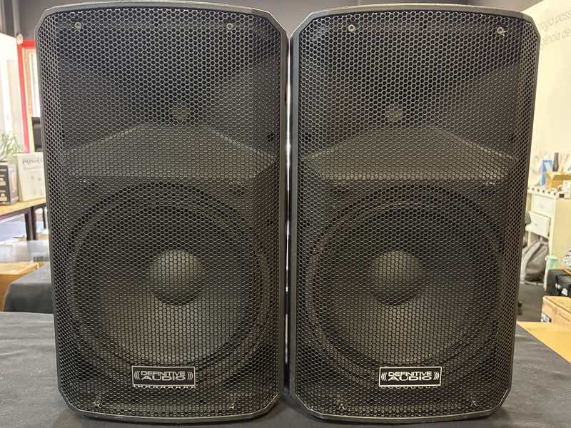 2 x Definitive Audio INPULSE 10 BA DSP (Pair) - Usadas
