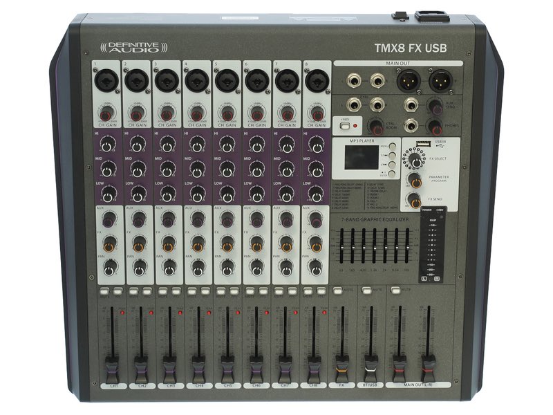 Definitive Audio TMX8 FX USB